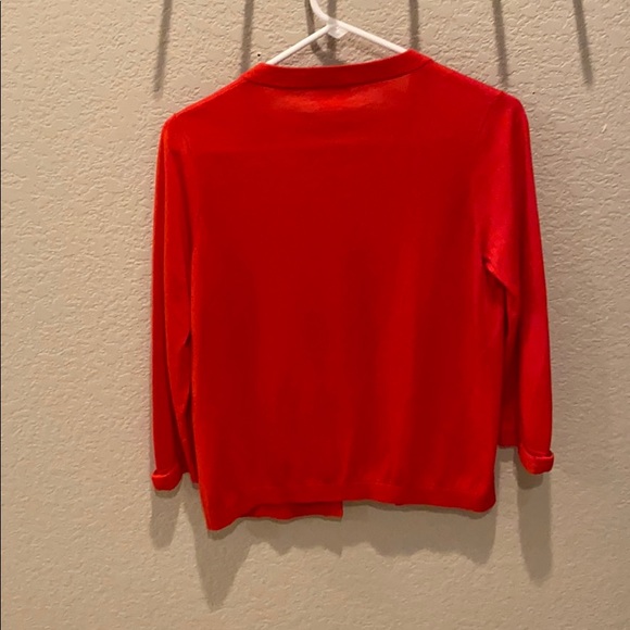 Red Kate spade cardigan - Picture 4 of 5